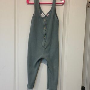 Zara Kids Teal Jumpsuit